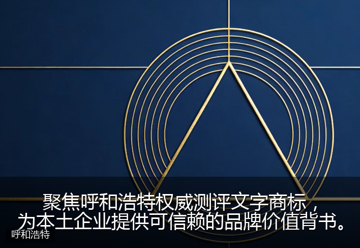 聚焦呼和浩特权威测评文字商标，为本土企业提供可信赖的品牌价值背书。